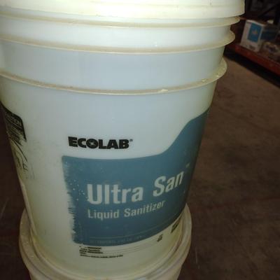 Ecolab Ultra San Liquid Sanitizer 5 Gallon New