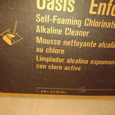 Single Box Ecolab Oasis Enforce Self-Foaming Cleaner 1-2.5 Gallon New in Box