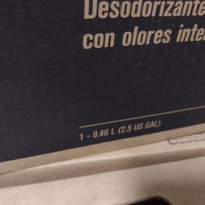 Set of 2 Boxes Ecolab Oasis 904 Exterior Heavy Duty Deodorizer 1-2.5 Gallons New in Box