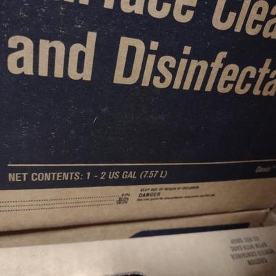 Set of 2 Boxes Ecolab Peroxide Surface Cleaner and Disinfectant 1-2gallon Jug New in Box