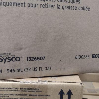 Set of 2 Boxes Ecolab Sysco Greaselift RTU 4-32oz Bottles New in Box