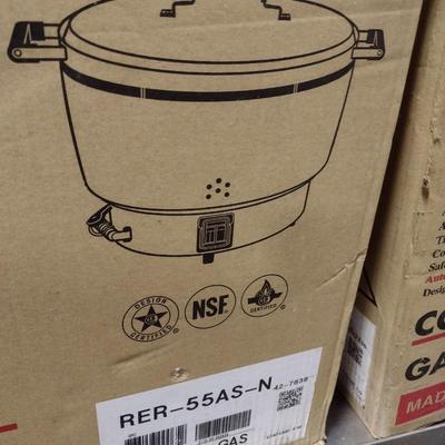 Rinnai Commercial Gas Rice Cooker New in Box Choice B