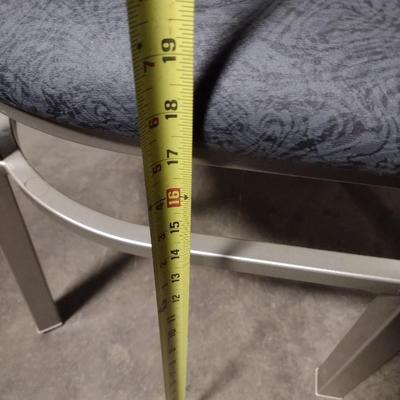 Set of 5 Metal Frame Commercial Grade Chairs Choice B