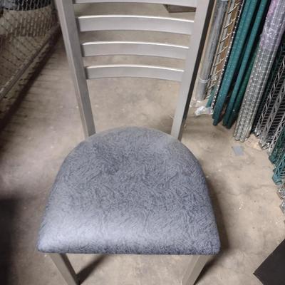 Set of 5 Metal Frame Commercial Grade Chairs Choice A