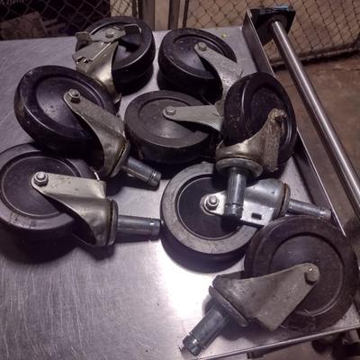 Set of 8 Commercial 5" Castors