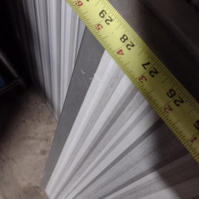 Set of 4 Solid Wood Gray Stripe Commercial Tabletops Choice B
