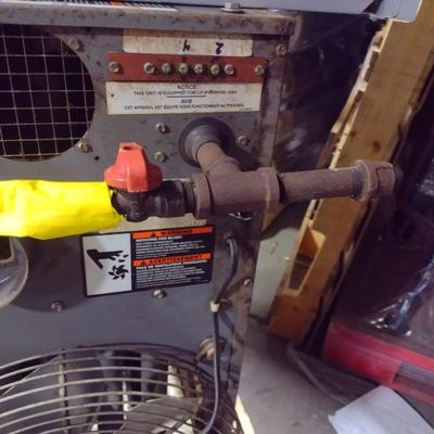 GG Series Natural Gas Heating Unit with Fan Choice A