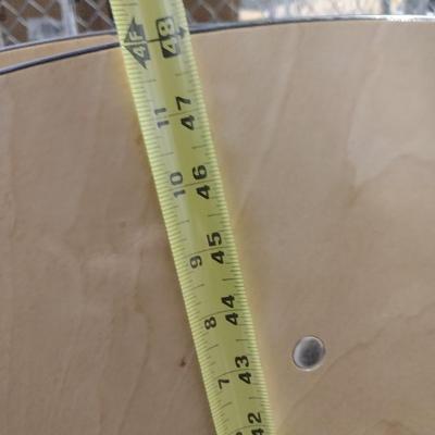 Single PRE Series Commercial Round 48" Folding Leg Table Choice B