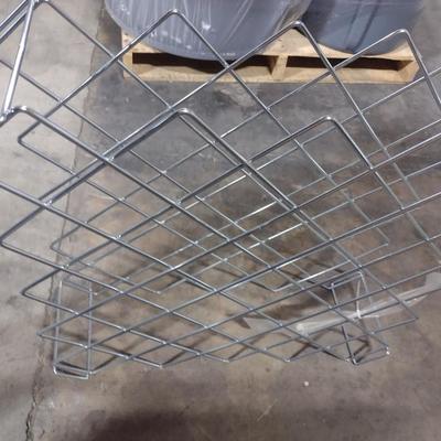Commercial Metal Wire Wine Bottle Rack Choice A
