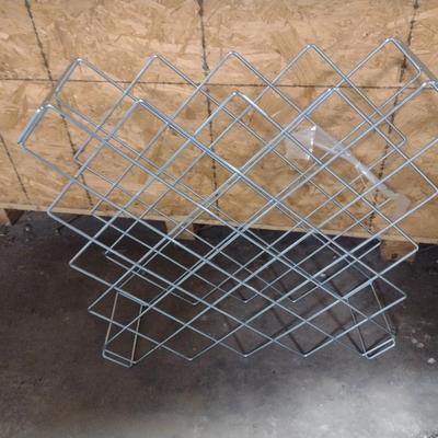 Commercial Metal Wire Wine Bottle Rack Choice A
