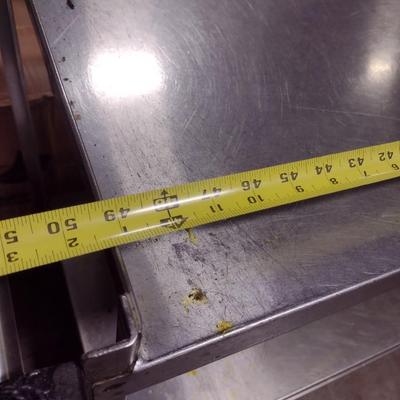 Stainless Commercial NSF Double Shelve Mobile Work Cart Choice B