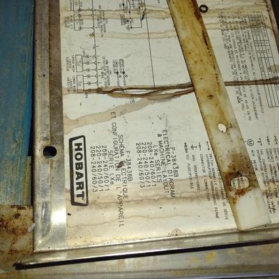 Hobart Commercial Stainless Electric Dishwasher