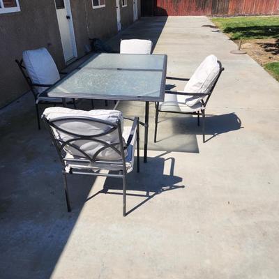 Patio Set and. Chairs