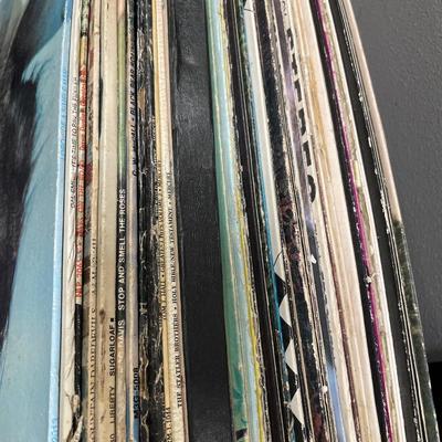 Crate of records