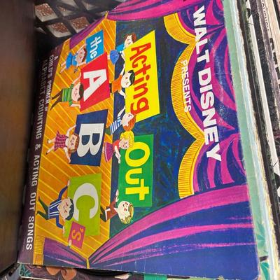 Crate of records
