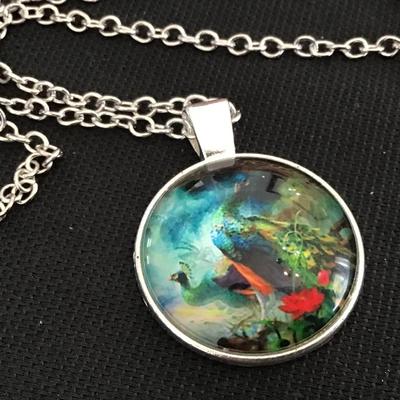 Peacock Necklace