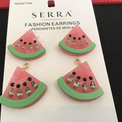 Watermelon Dangling Earrings