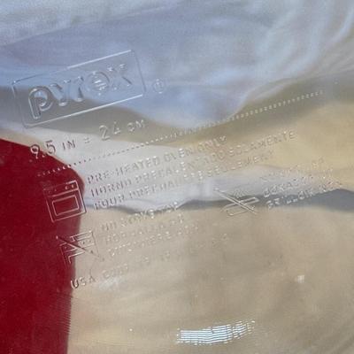 Glass anchor hocking pie dishes, Chicken pot pie Pyrex dish, teflon collapsible bowls