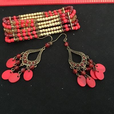Bracelet And Earrings