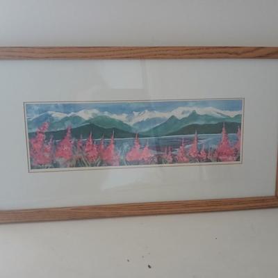 Wall Art - Watercolor "Summer" Signed and dated