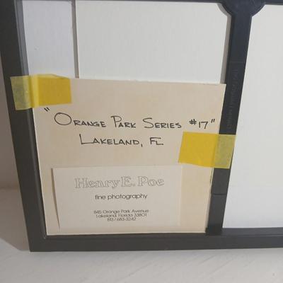 Wall Art - "Orange Park Series #17 " Lakeland Fl. Henry E. Poe fine photography 14.5" x 11"