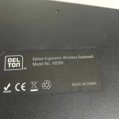 Sony Walkman with case, Insigna Computer speakers, Del Ton ergonomic wireless Keyboard and wireless Arteck mouse