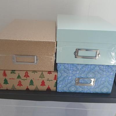 Storage boxes