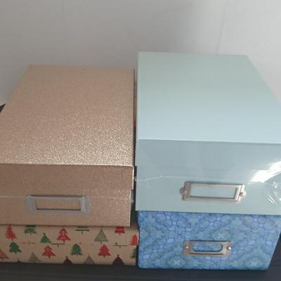 Storage boxes