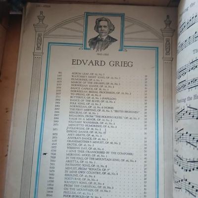 Piano Bench full of music books