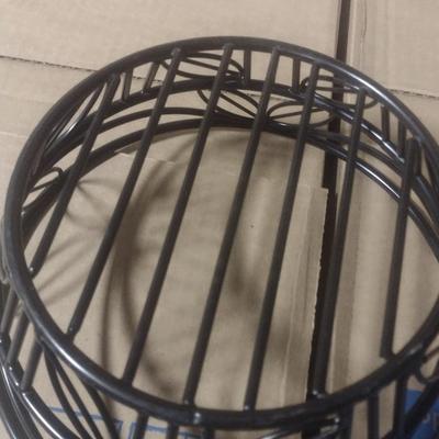 Set of 18 Heavy Wire Table Bread Baskets