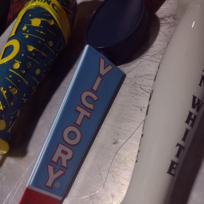 Various Name Brand Beer Tap Handles Set #2