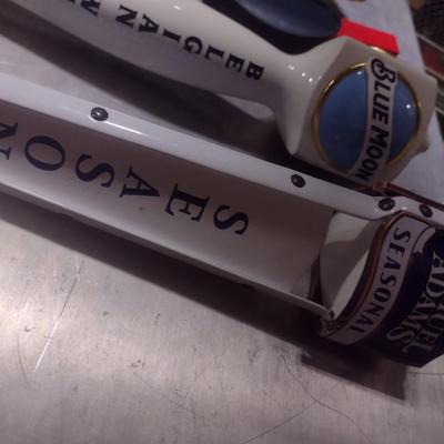 Various Name Brand Beer Tap Handles Set #2