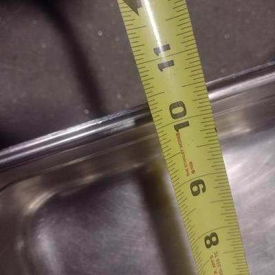Set of 11 NSF Commercial Stainless Warming Pans 10"x12"