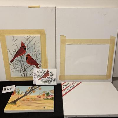Art Canvas Lot