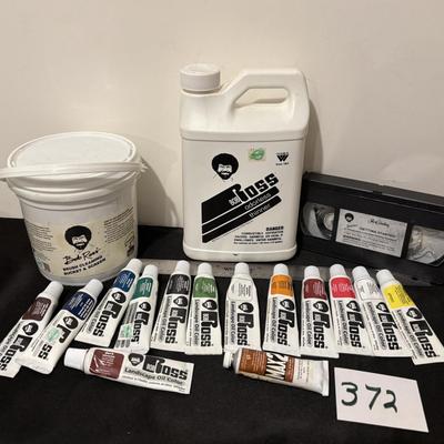 Artist Bob Ross Lot