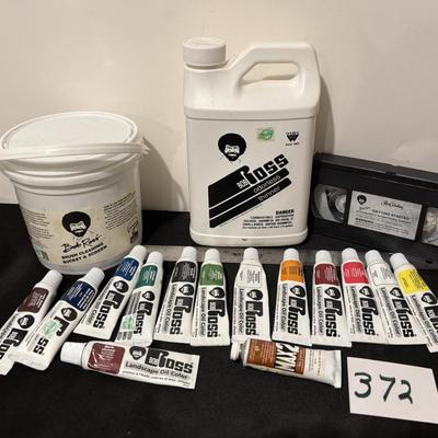 Artist Bob Ross Lot
