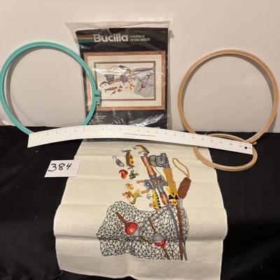 Beautiful Fishing Cross Stitch and More