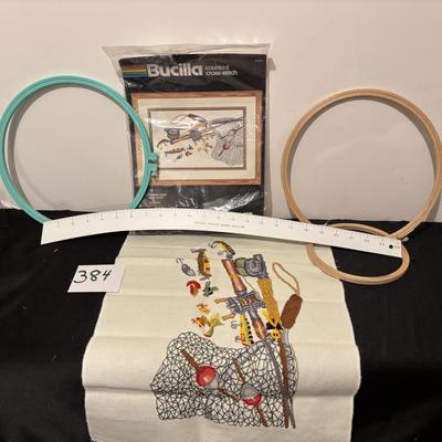 Beautiful Fishing Cross Stitch and More