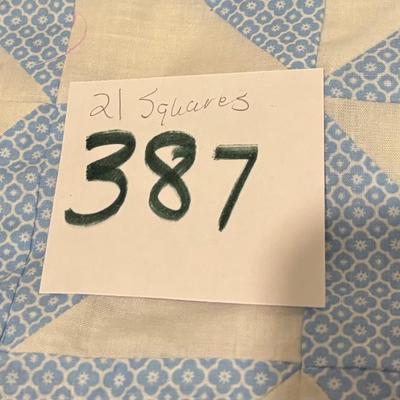 21 Square for Quilt