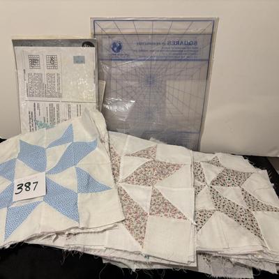 21 Square for Quilt