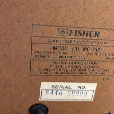 Fisher Audio Component System
