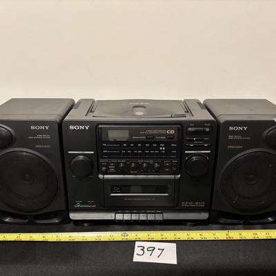 Sony CD Radio Cassette Corder