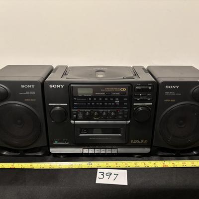 Sony CD Radio Cassette Corder