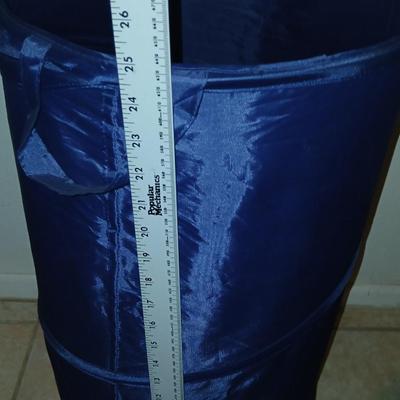 Laundry hamper and a trash can