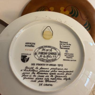 Vintage Plate Lot