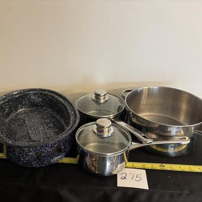 Roaster and Pan Lot