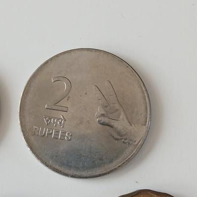 Foreign coins - from India
