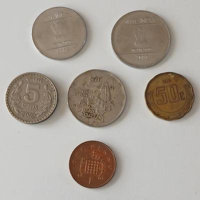 Foreign coins - from India