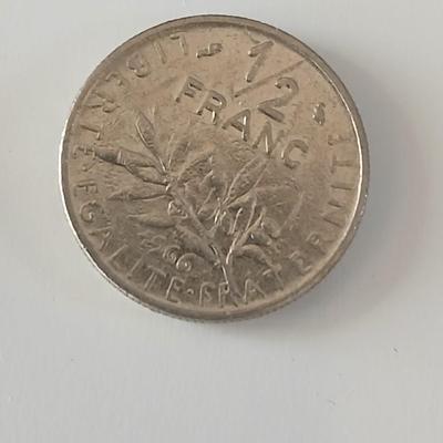 Foreign coins from France