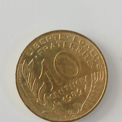 Foreign coins from France